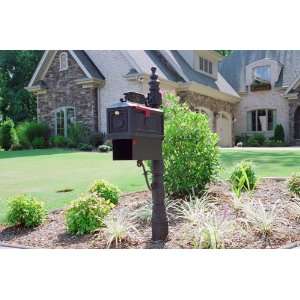  Cast Aluminum Mail Box   Black Mailbox: Everything Else