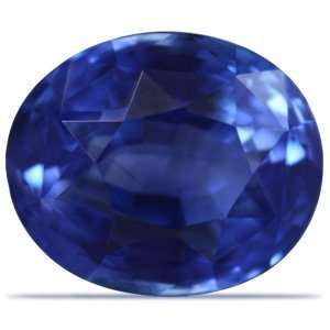  2.20 Carat Untreated Loose Blue Sapphire Oval Cut Jewelry