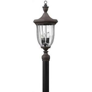 Hinkley Lighting 1241MN Oxford Outdoor Post Lantern in Midnight Bronze