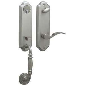 Schlage FA360 FLO 619 DNB Florence Single Cylinder Handleset with 