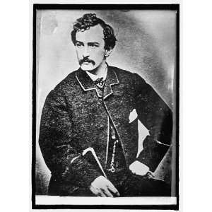  Photo John Wilkes Booth assassinated Lincoln, Apr. 14/65 