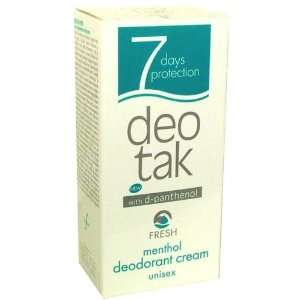  Deo Tak Menthol Deodorant Cream 50 ml: Health & Personal 