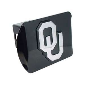  University of Oklahoma Sooners Black Trailer Hitch Cover 