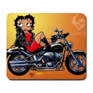 New Betty Boop Sexy Harley Animated PC Apple Mouse Pad  