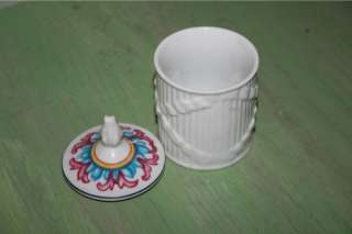 Delicate porcelain piece made in Japan for Elizabeth Arden as part of 