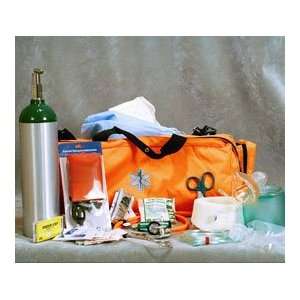  Fully Stocked LARGE Oxygen EMT Trauma Kit Bag Sports 