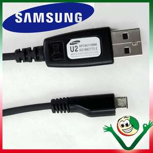 Cavo dati USB ORIGINALE SAMSUNG cavetto per Galaxy NEXT S5570 