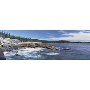 Rocks Along the Coast, Atlantic Ocean, Acadia National Park, Maine 