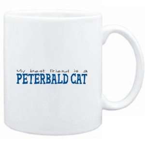  Mug White  My best friend is a Peterbald  Cats Sports 