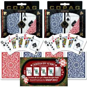  Cards blue/red +2012 WSOP Entry (Playing Cards)