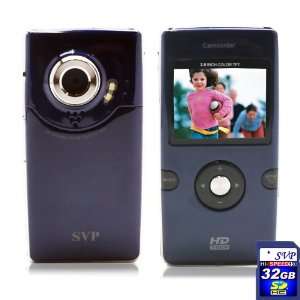  SVP HDDV1100(with 32GB SD card) Navy Blue High Definitopn 