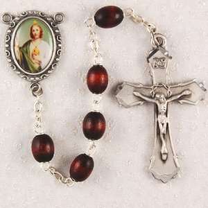  St. Jude Rosary Saint Medal Prayer Beads New Gift Jewelry