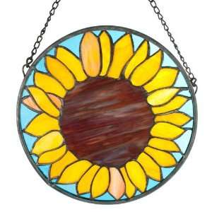  Ukm Gifts Wall Window Hanging Stained Glass Sunflower 