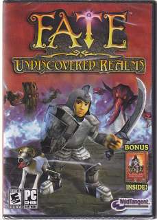 FATE Undiscovered Realms (PC Game) + BONUS Original NEW 705381161202 