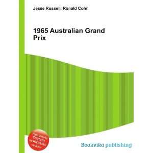 1965 Australian Grand Prix: Ronald Cohn Jesse Russell 