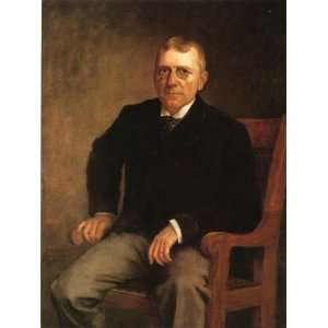   Clement Steele   24 x 32 inches   Portrait of James Whitcomb Rile