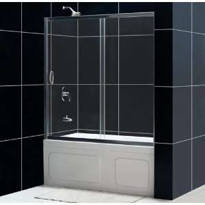  DreamLine INFINITY 56 60 x 58 Clear Glass Bathtub 