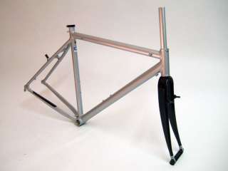 NEW UNBRANDED ALUMINUM CYCLOCROSS FRAME AND CARBON FORK  