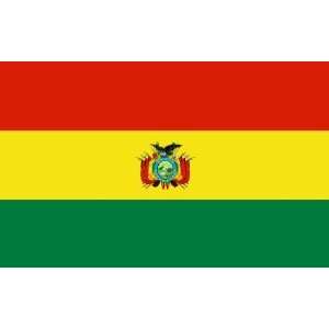  5 ft. x 8 ft. Bolivia Flag Seal for Outdoor use Patio 