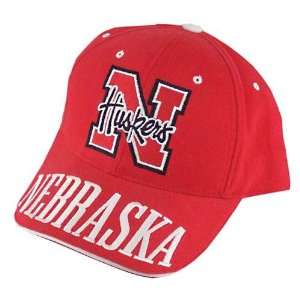  Nebraska Cornhuskers Grandeur Red Cap: Sports & Outdoors