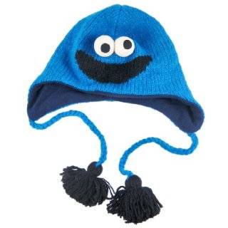 Delux Knitwits Sesame Street Cookie Monster Pilot Cap by Delux