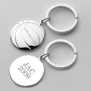  Avon Old Farms Sterling Silver Basketball Key Ring Sports 