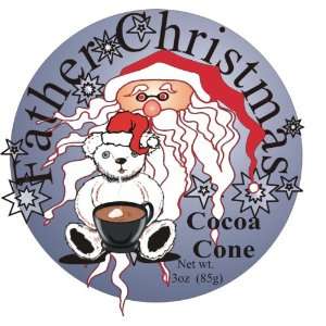 Father Christmas Cocoa Cone  Grocery & Gourmet Food