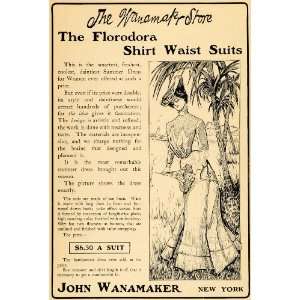   Florodora Shirt Waist Suit Dress   Original Print Ad