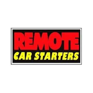  Remote Car Starters Backlit Sign 20 x 36: Home Improvement