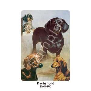  Best Friends Playing Cards, by Ruth Maystead   Dachshund 
