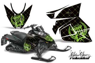 AMR RACING GRAPHIC DECAL WRAP KIT ARCTIC CAT PROCROSS SNOWMOBILE SLED 
