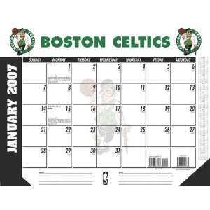  Boston Celtics 22x17 Desk Calendar 2007