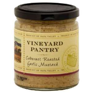  Vineyard Pantry, Mustard Cabernet Rstd Grlc, 9 OZ (Pack of 