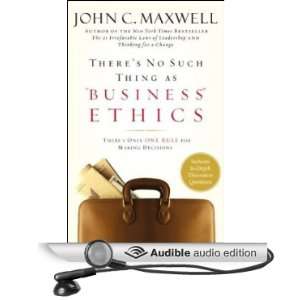   as Business Ethics (Audible Audio Edition) John C. Maxwell Books