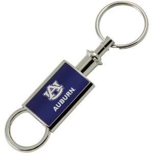  NCAA Auburn Tigers Navy Blue Valet Keychain Sports 