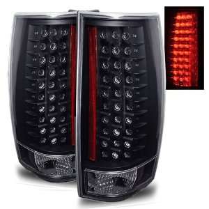   11 Chevy Surburban Black LED Tail Lights (Escalade Style): Automotive
