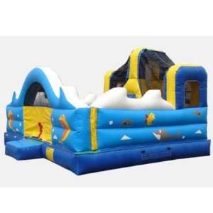  Kidwise Ocean Toddler Game Bounce House (Commercial Grade 