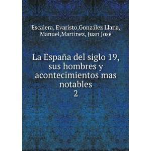   ,GonzÃ¡lez Llana, Manuel,Martinez, Juan JosÃ© Escalera: Books
