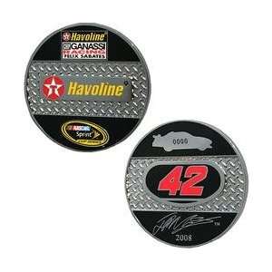 SportCoins Juan Pablo Montoya #42 2008 Driver Medallion   JUAN PABLO 