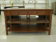 Bello Light Brown Wood 52 TV Console Local Pick  Up  