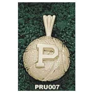 14Kt Gold Princeton Polish P Basketball 
