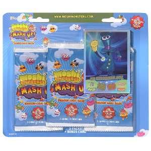  Topps Moshi Monsters Mash Up! Trading Card Game 3Pack 