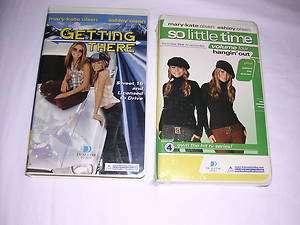 Mary Kate & Ashley Olsen VHS Videos So Little Time Vol. 4 & Getting 