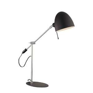   George Kovacs Chrome and Black Balance Arm Desk Lamp: Home Improvement