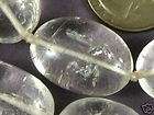 Necklace Clear White Quartz 25mm SLT Facet Tumbles 925  