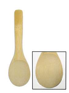 Pcs. Chinese Japanese Bamboo Rice Paddle Spoon NEW  