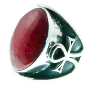   327 12 Egyptian Magic Ring Organic / Silver Jewelry of Bali Jewelry