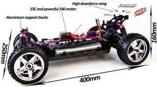 NEW HSP XSTR Electric RC Buggies BUGGY 1/10 2.4Ghz 4WD Four oil filled 