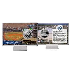  Tampa Bay Rays Tropicana Field Silver Coin Card: Sports 
