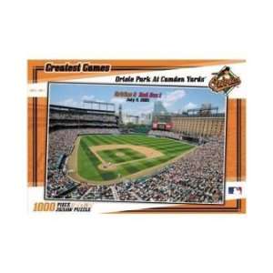   : Greatest Games 1000 Piece Puzzle   Baltimore Orioles: Toys & Games